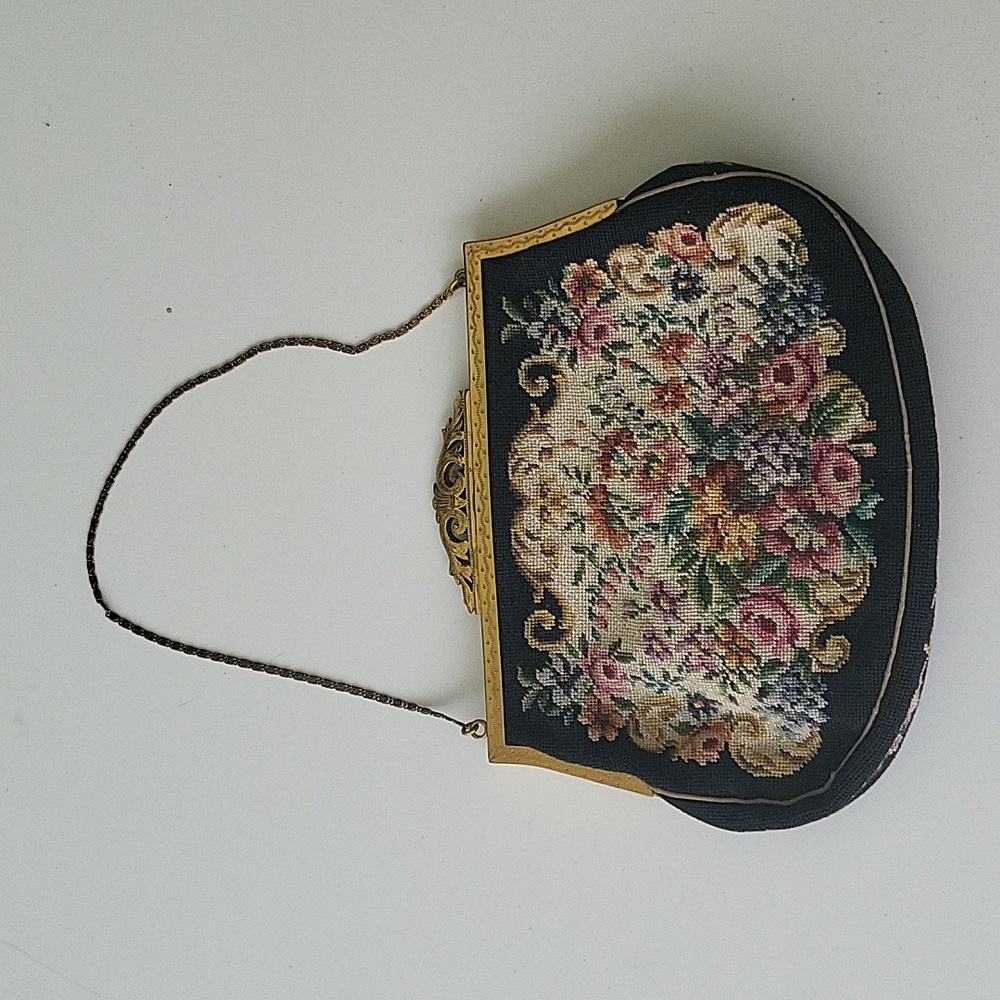 Jolles Original by Petite Point Bag Vintage Original